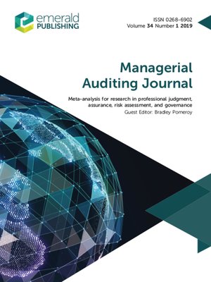 cover image of Managerial Auditing Journal, Volume 34, Number 1